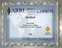 ARRL-DX-SSB-2018-40M-URKUNDE