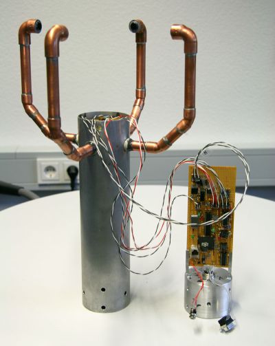 Ultrasonic wind sensor. Ultrasonic anemometer